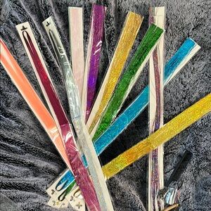 Colorful Tinsel Party Decorations